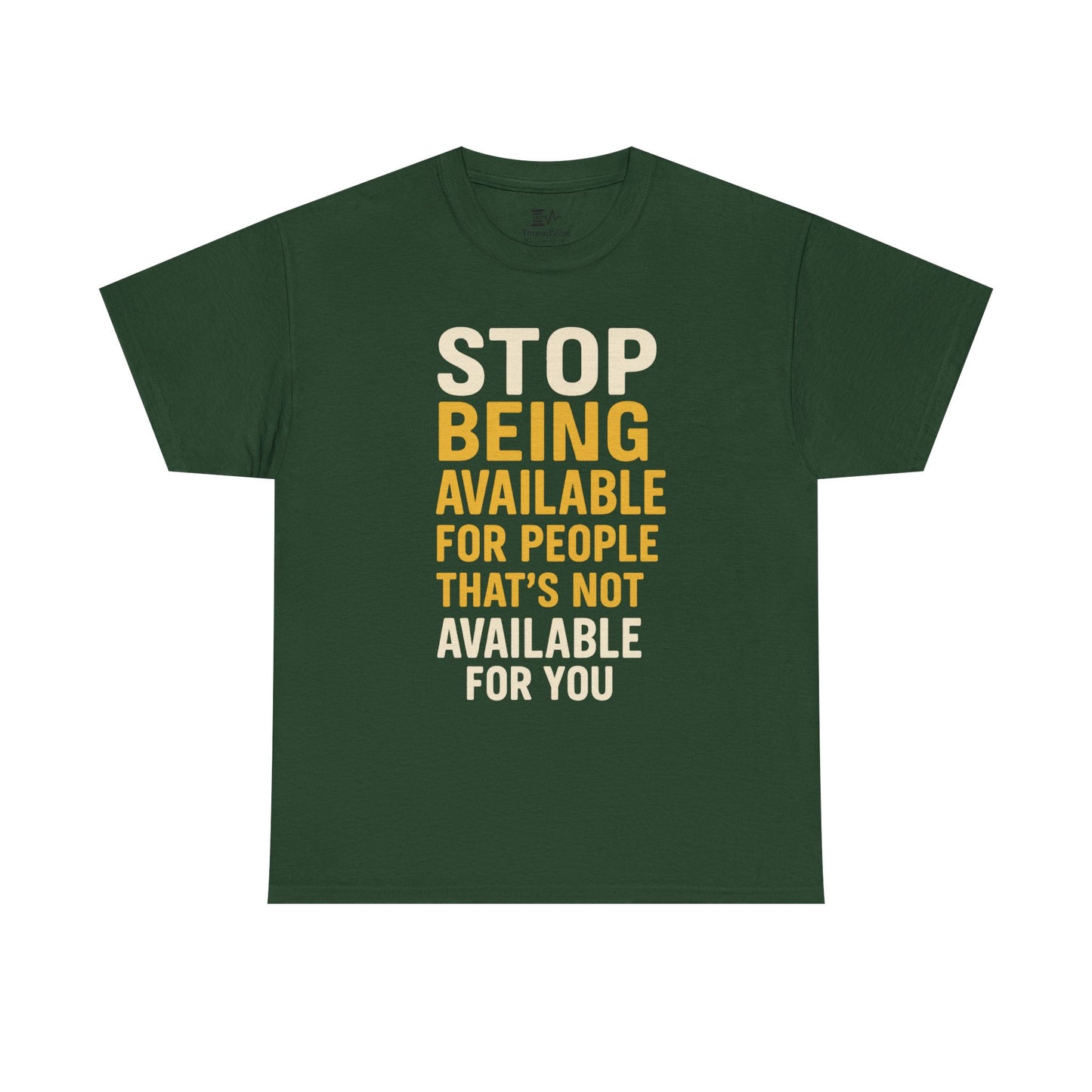 Stop Being Available Design