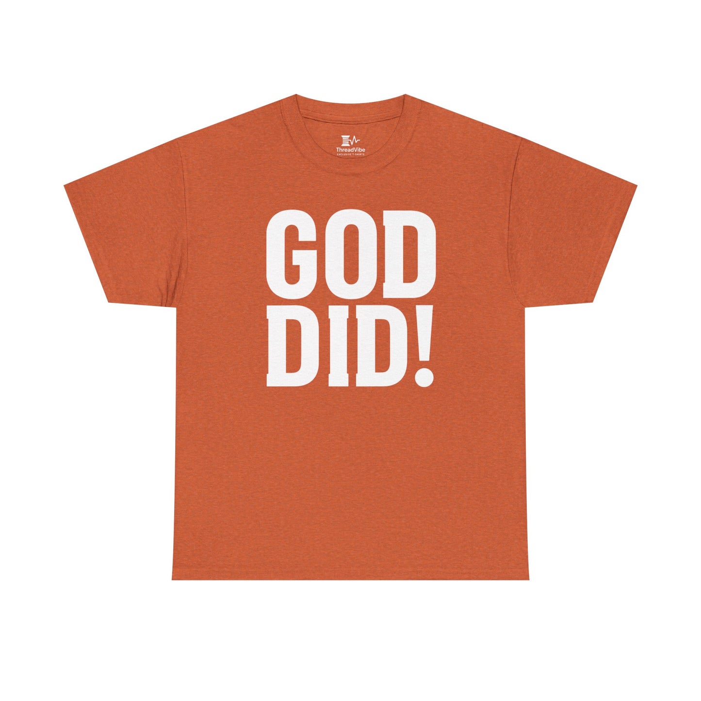 GOD DID!