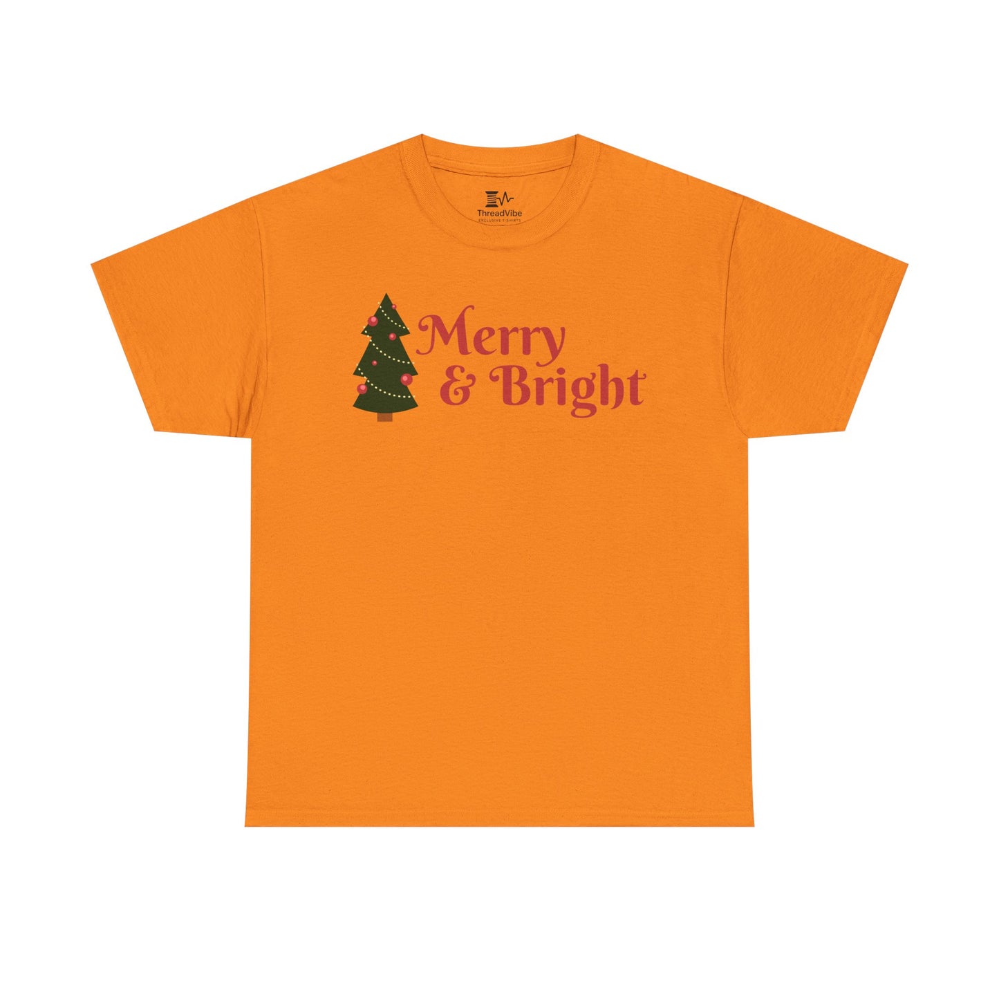Christmas Unisex Tee - Merry and Bright Holiday Shirt