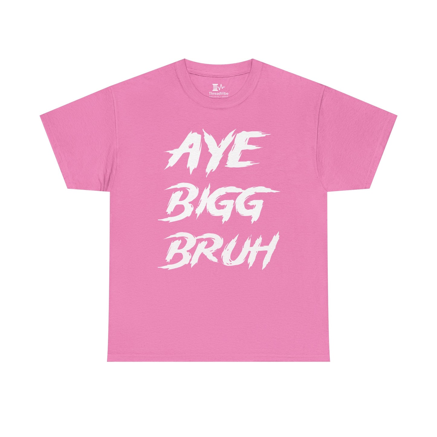 Aye Bigg Bruh Tee White
