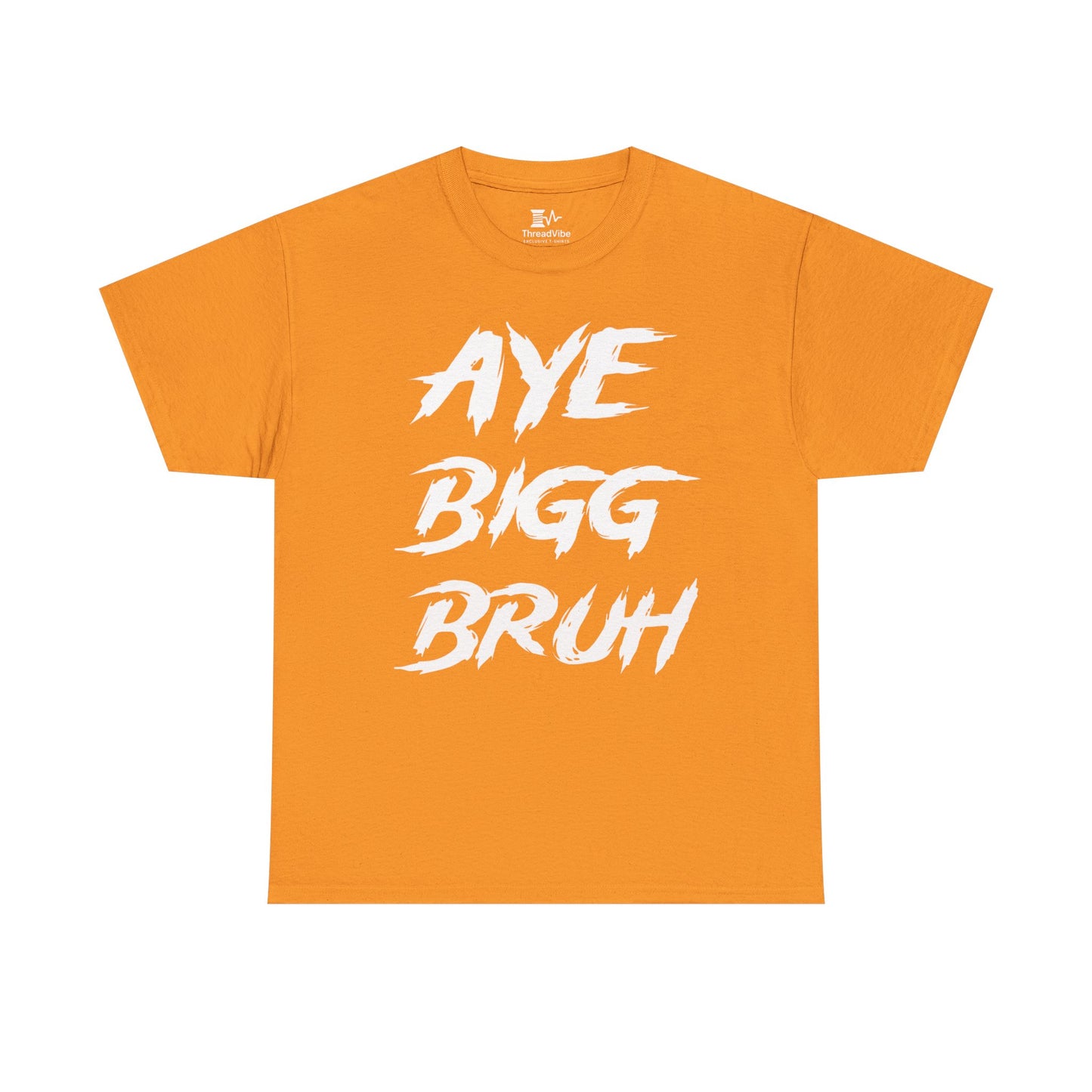 Aye Bigg Bruh Tee White