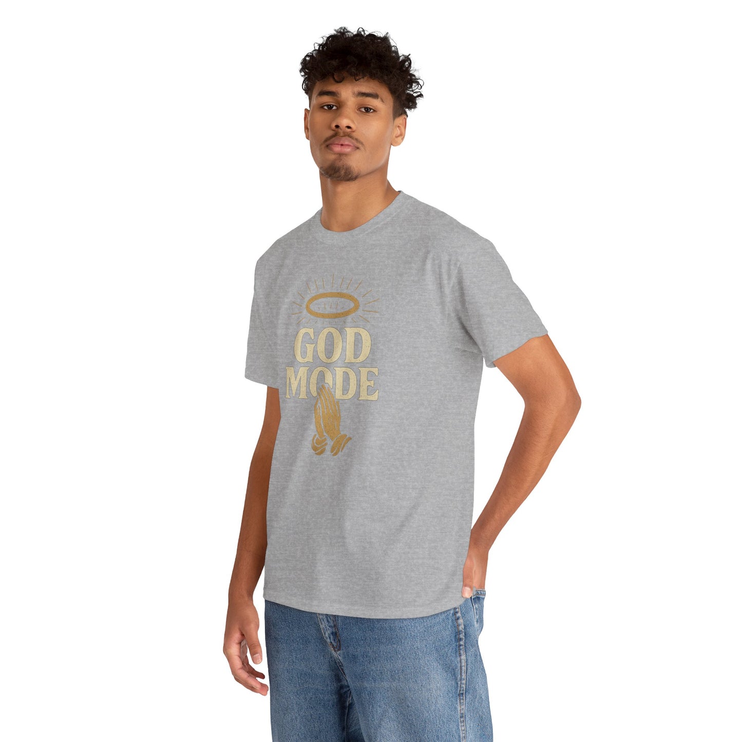 God Mode Design 1 Unisex Tee Light Colors