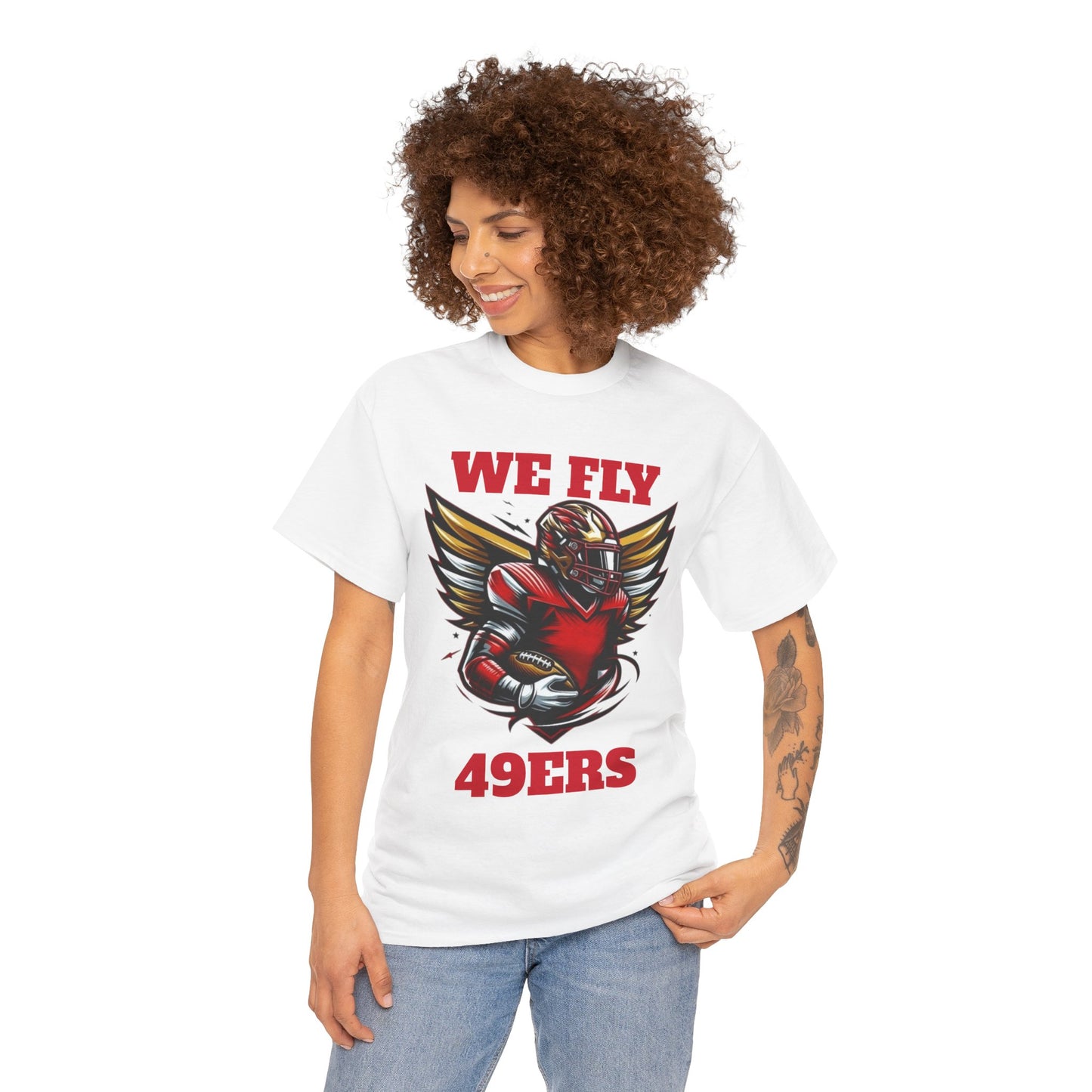 We Fly High San Francisco 49ERS Fan Tee