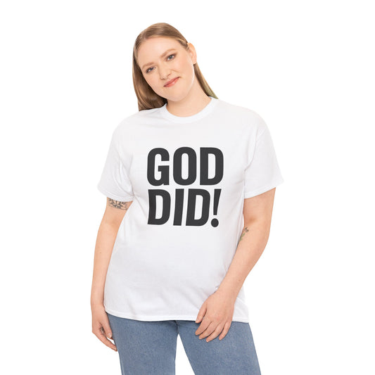 God Did Design - Black Logo Unisex Tee