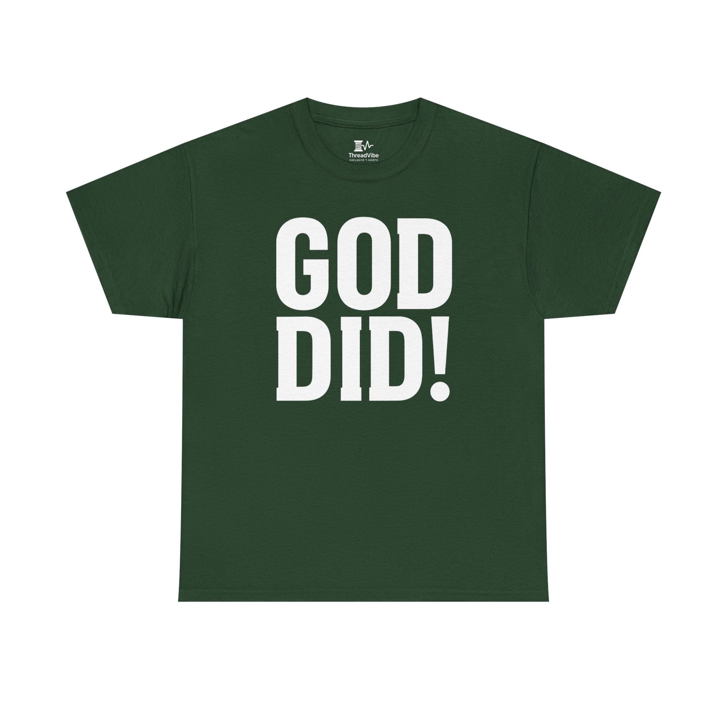 GOD DID!