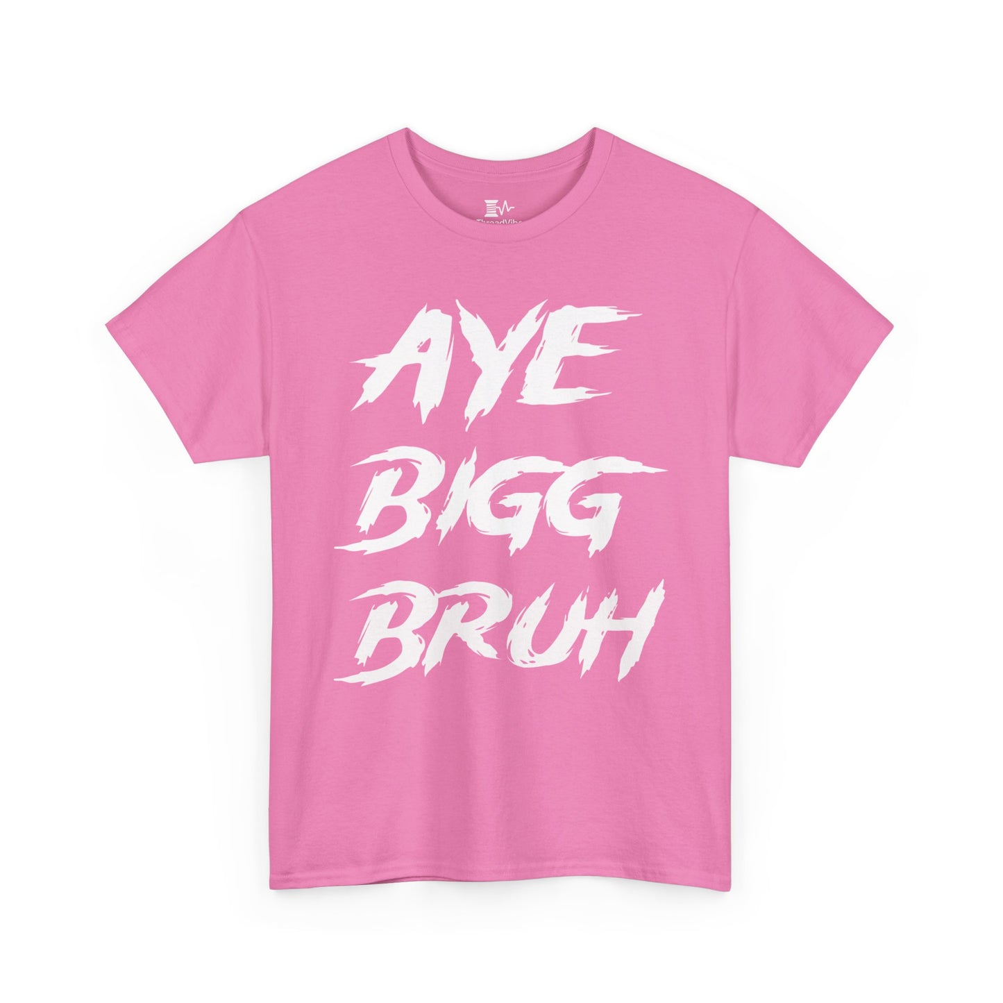 Aye Bigg Bruh Tee White
