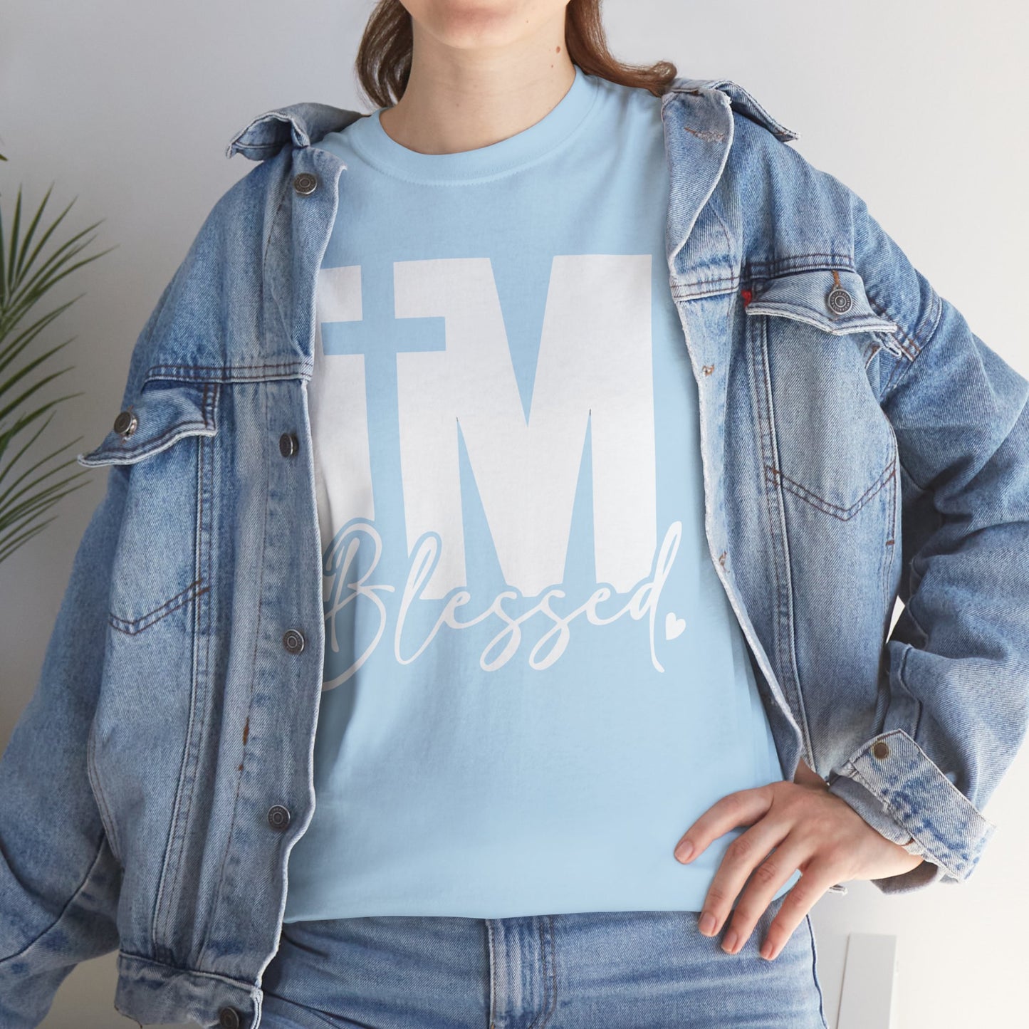 I'm Blessed Tee White