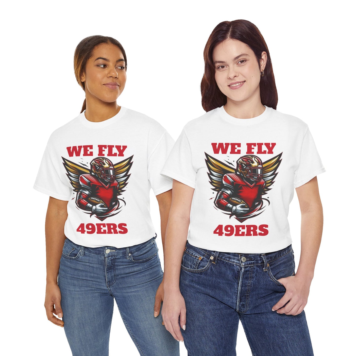 We Fly High San Francisco 49ERS Fan Tee