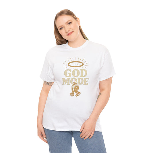 God Mode Design 1 Unisex Tee Light Colors