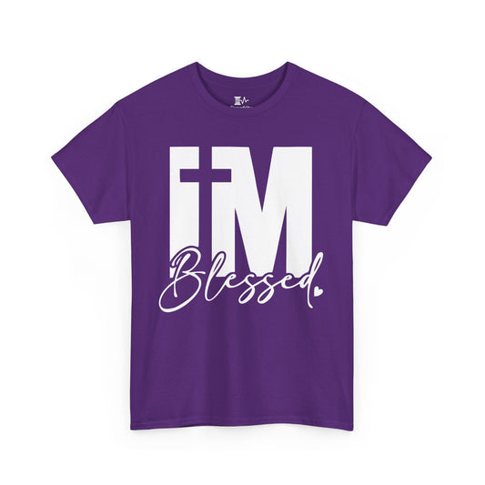 I'm Blessed Tee White