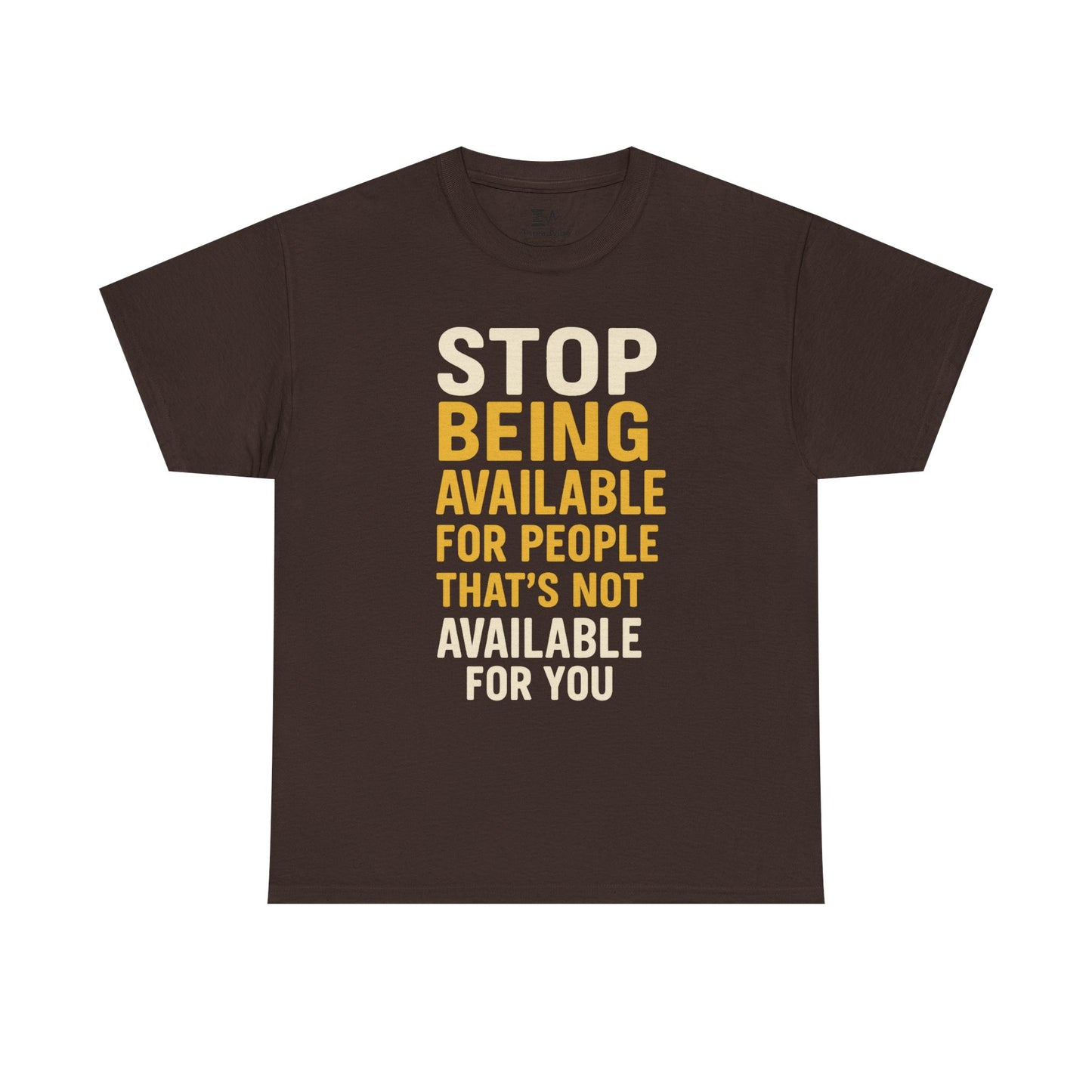 Stop Being Available Design