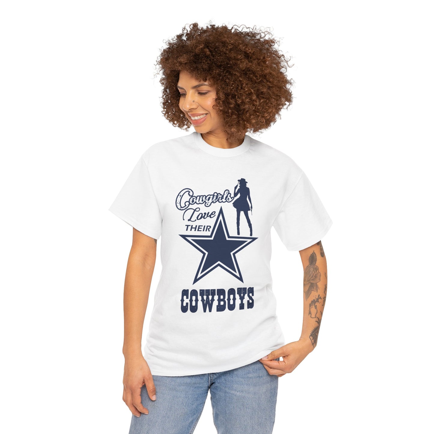 Dallas Cowboy Women's Fan Tee 1