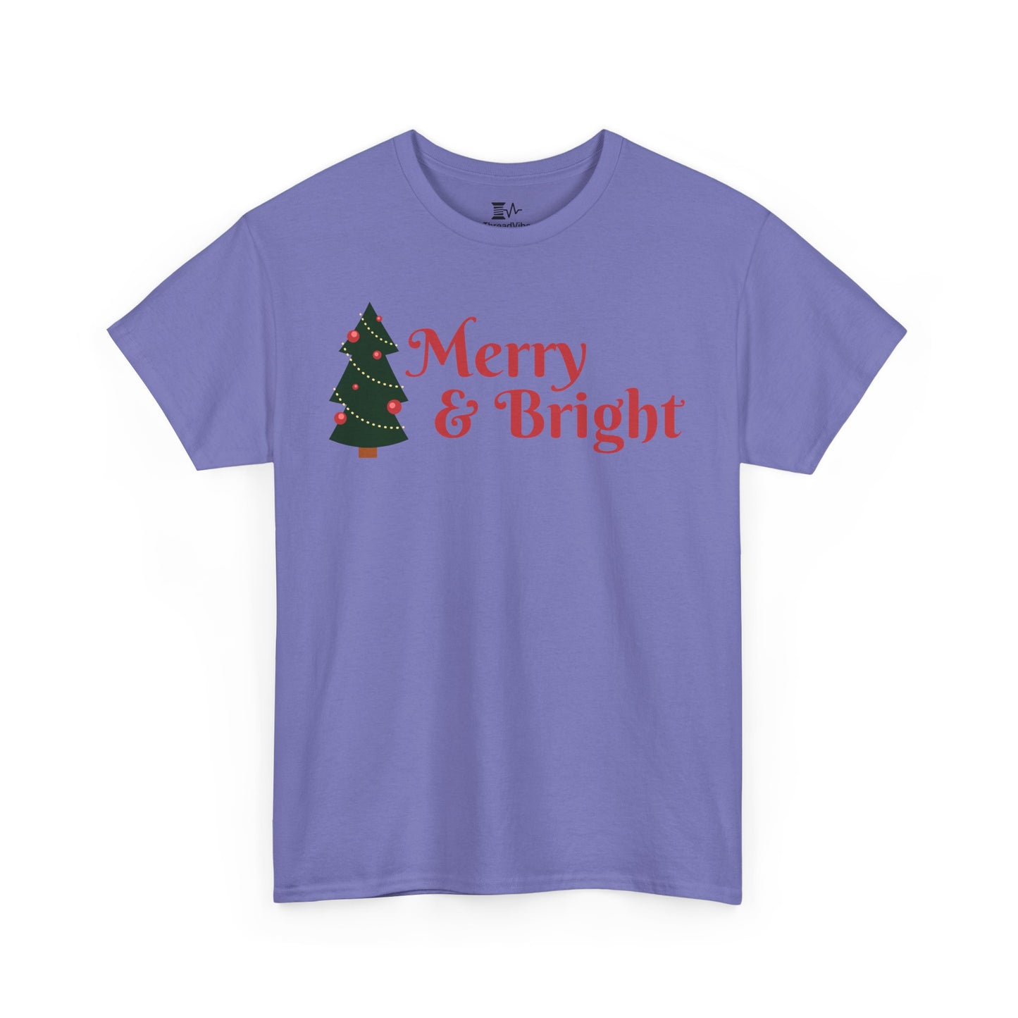 Christmas Unisex Tee - Merry and Bright Holiday Shirt
