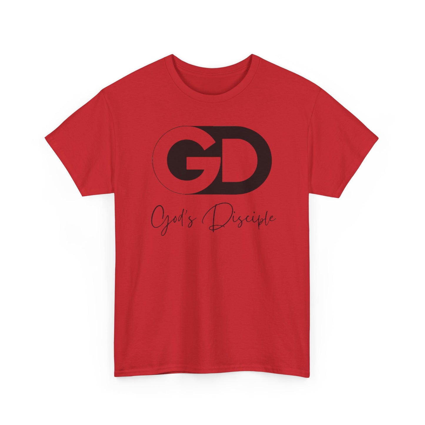 God's Disciple Black Text Tee