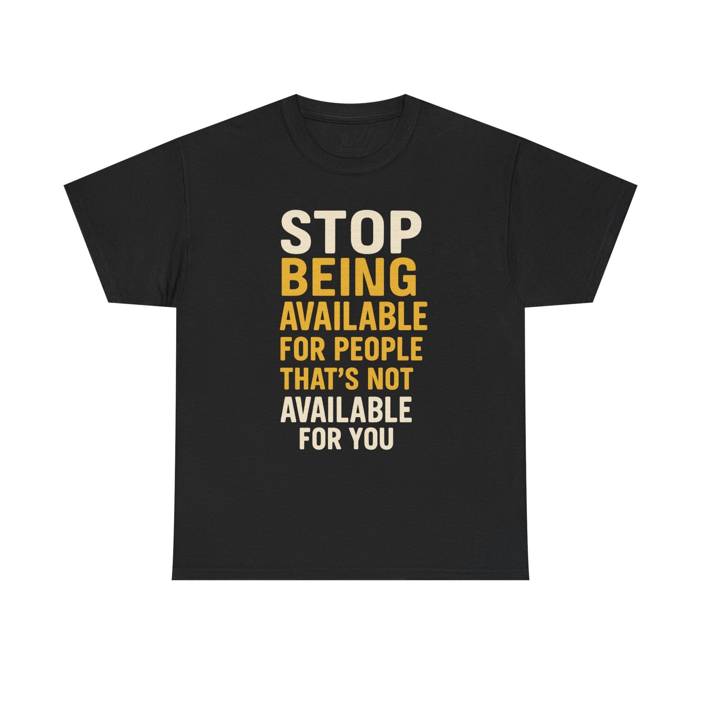 Stop Being Available Design