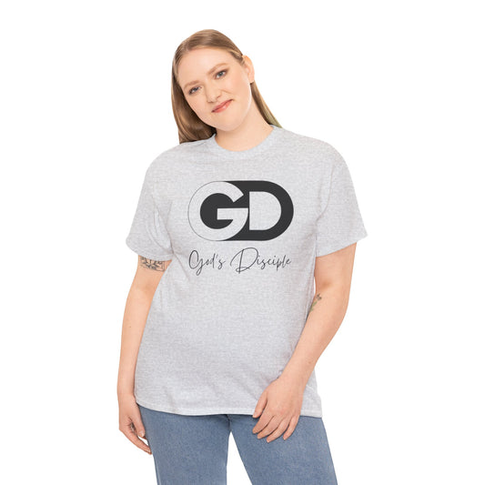 God's Disciple Black Text Tee