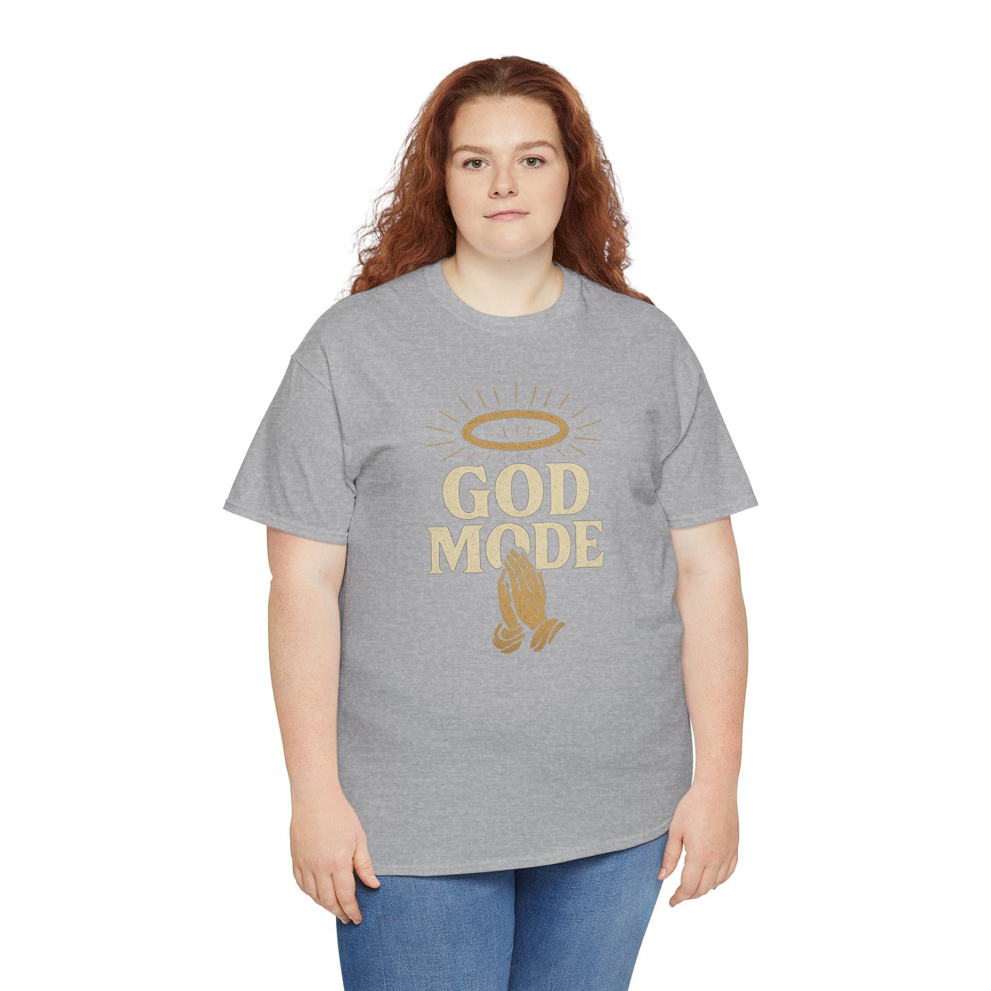 God Mode Design 1 Unisex Tee Light Colors