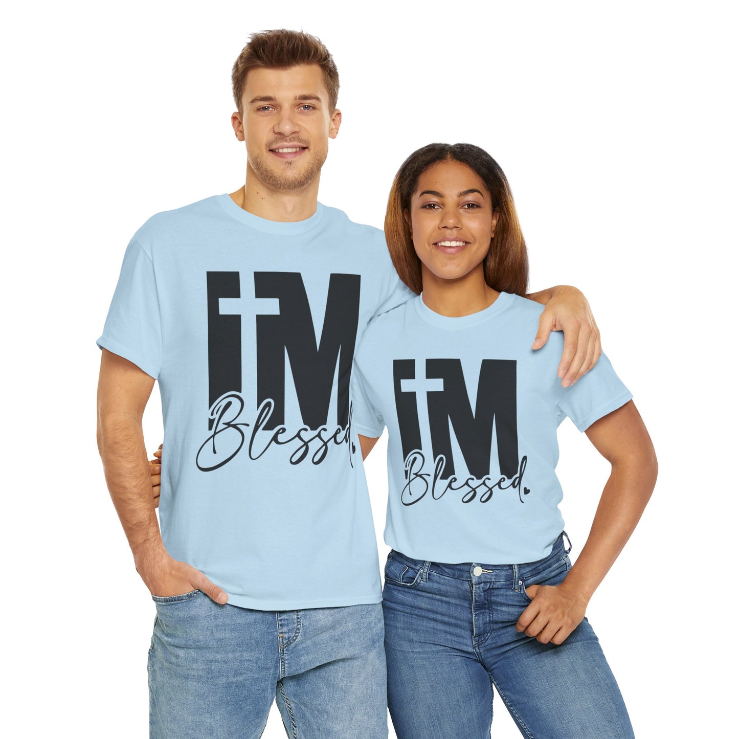 I'm Blessed Tee Black