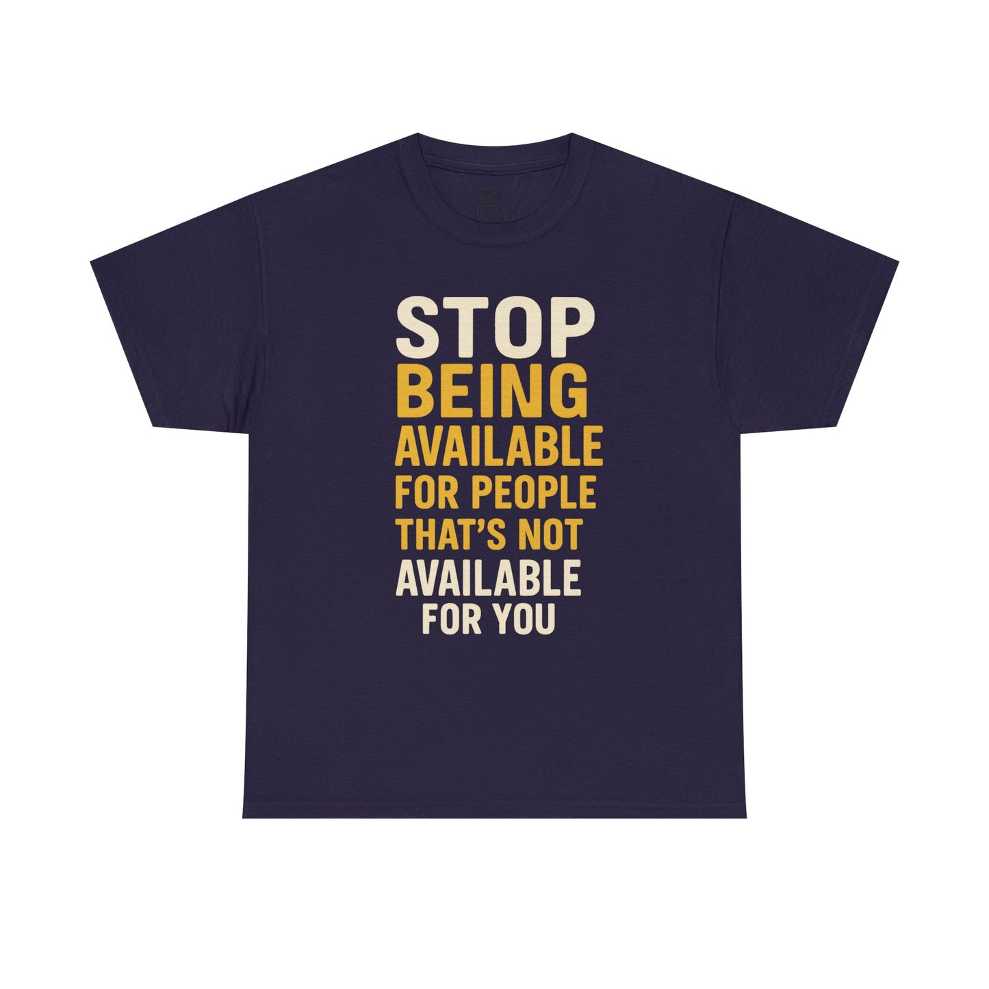 Stop Being Available Design
