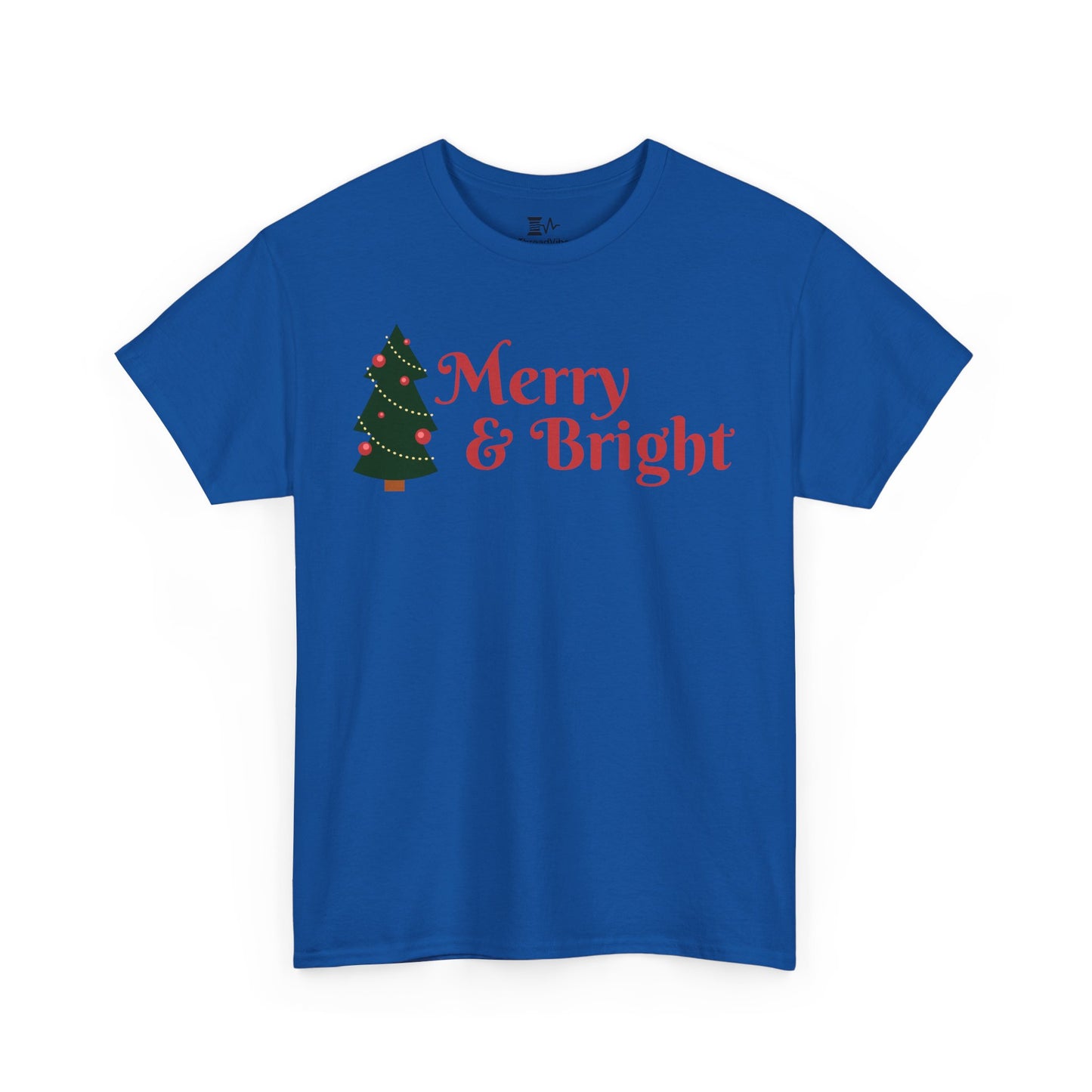 Christmas Unisex Tee - Merry and Bright Holiday Shirt