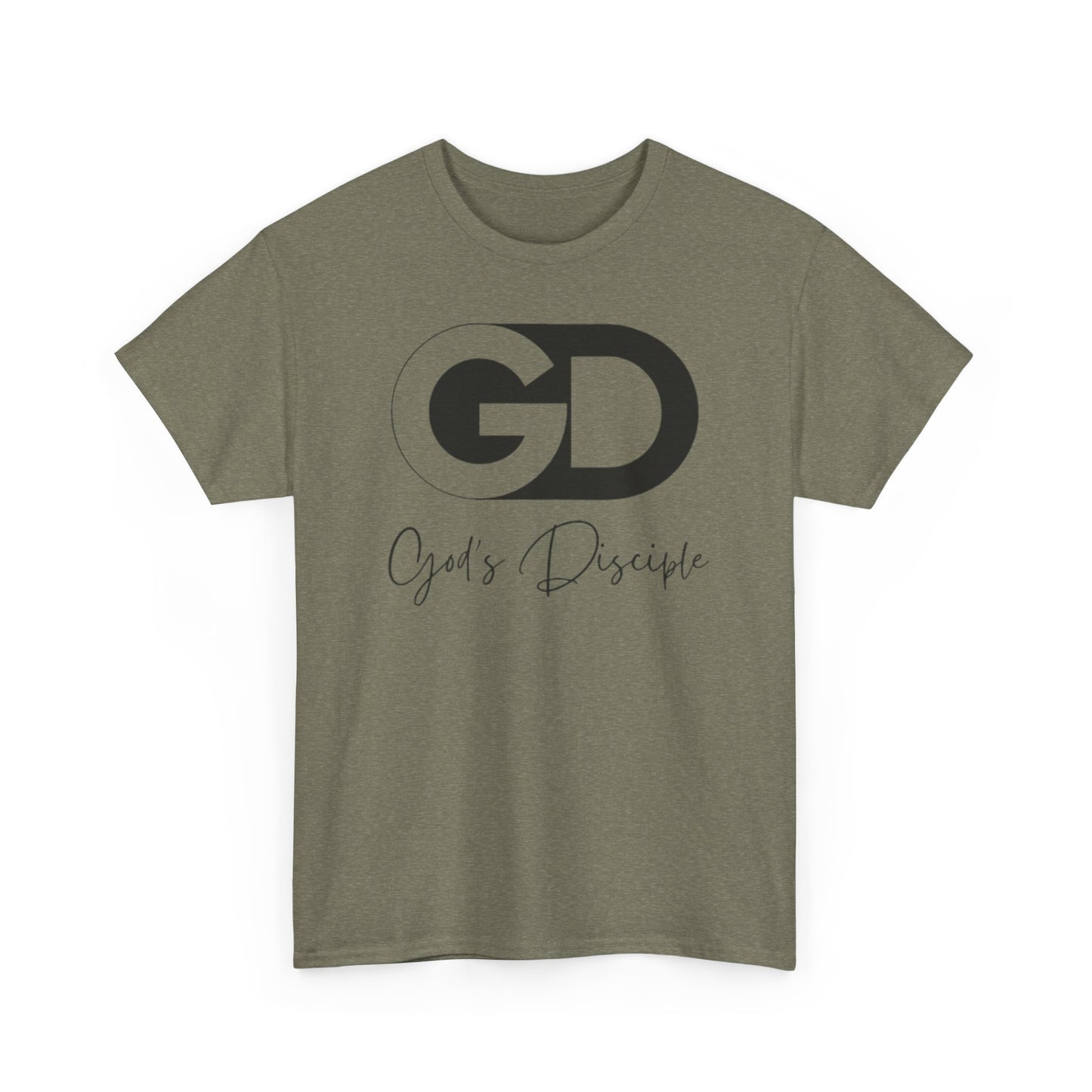 God's Disciple Black Text Tee