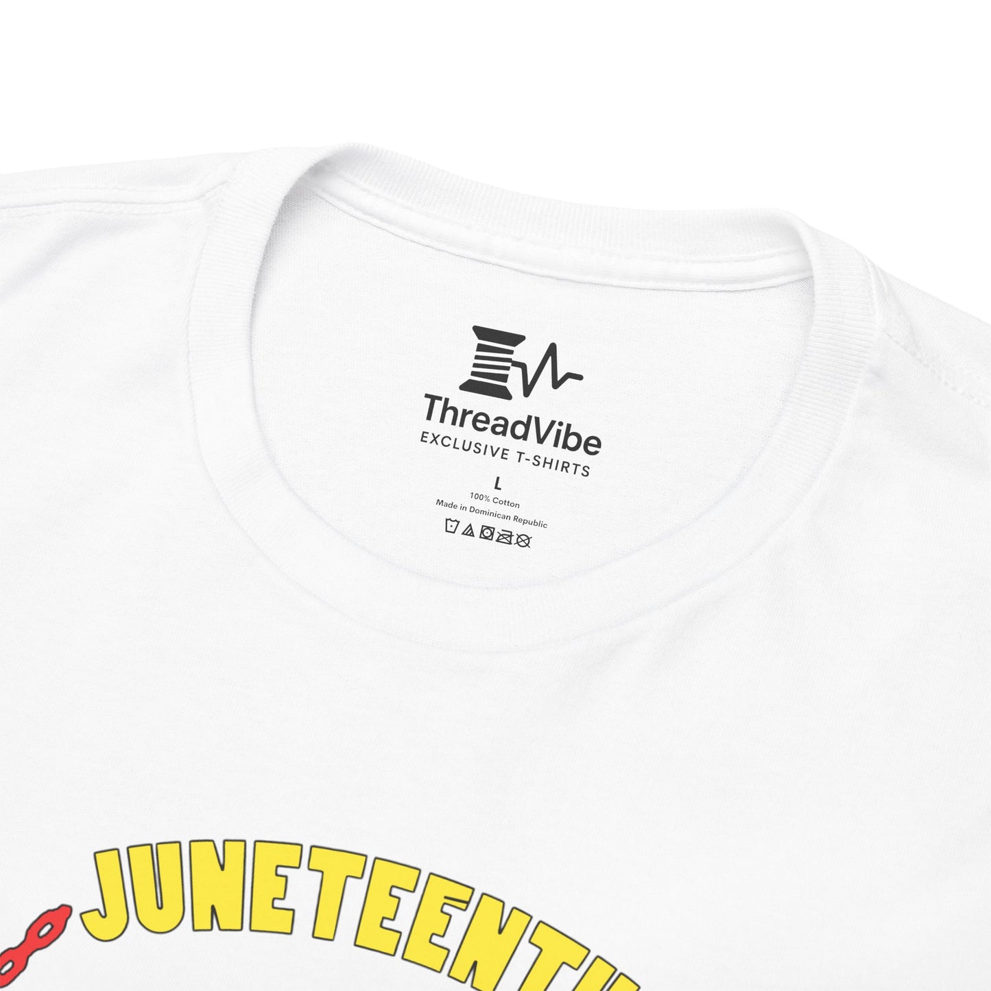 Juneteenth Holiday with Heart Tee Design 2