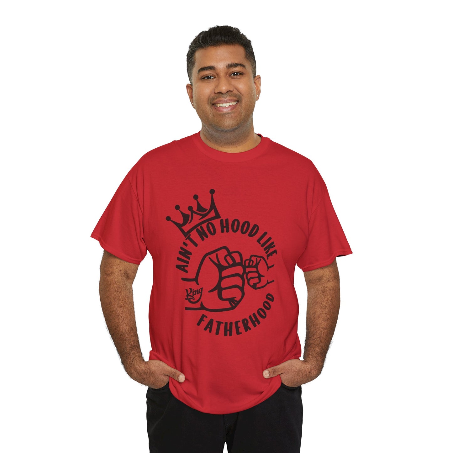 Fatherhood Father's Day Tee Black