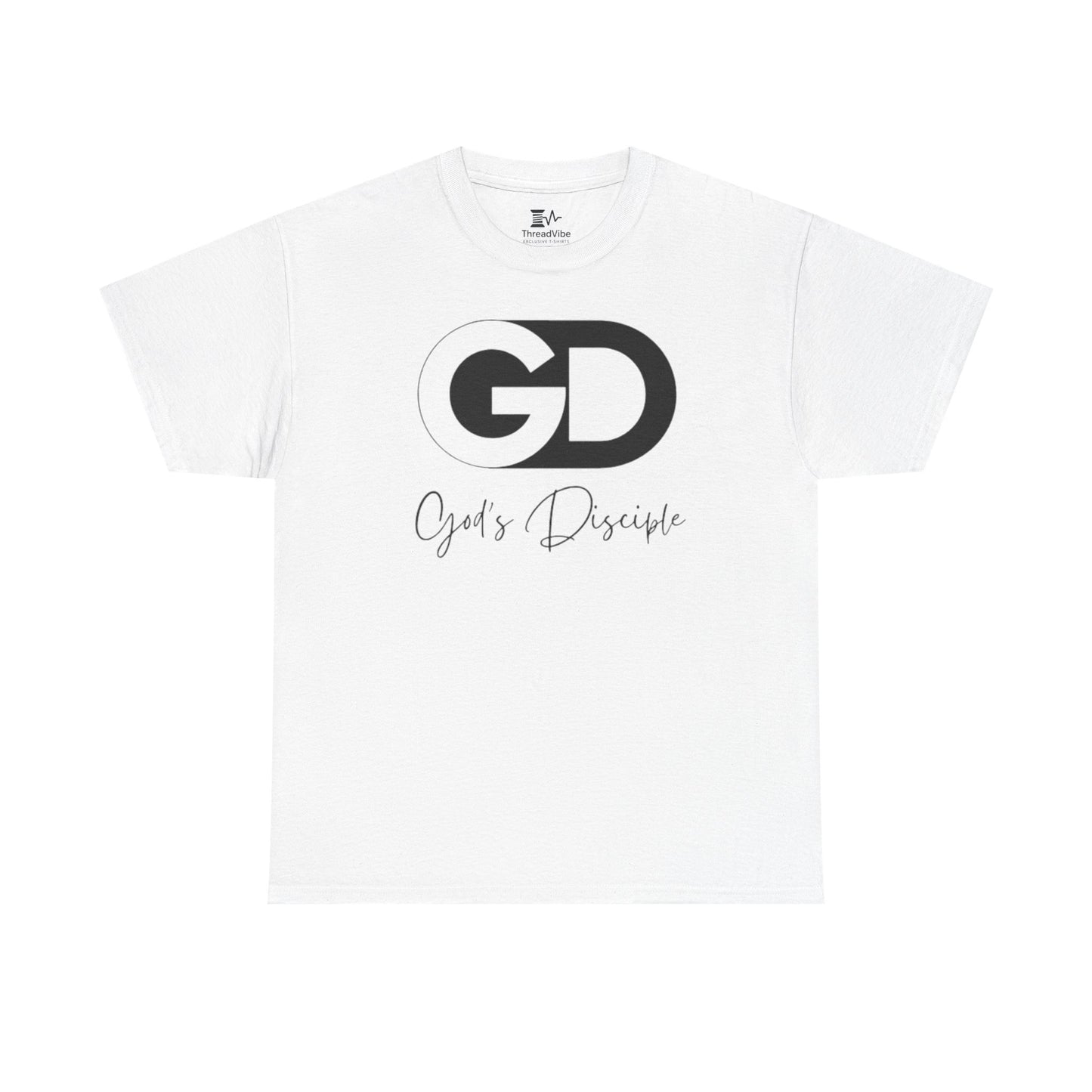 God's Disciple Black Text Tee