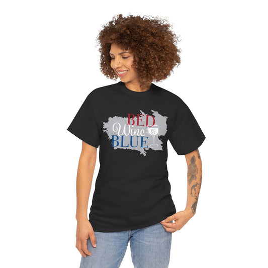 Red Wine and Blue Cool Vibes T-Shirt