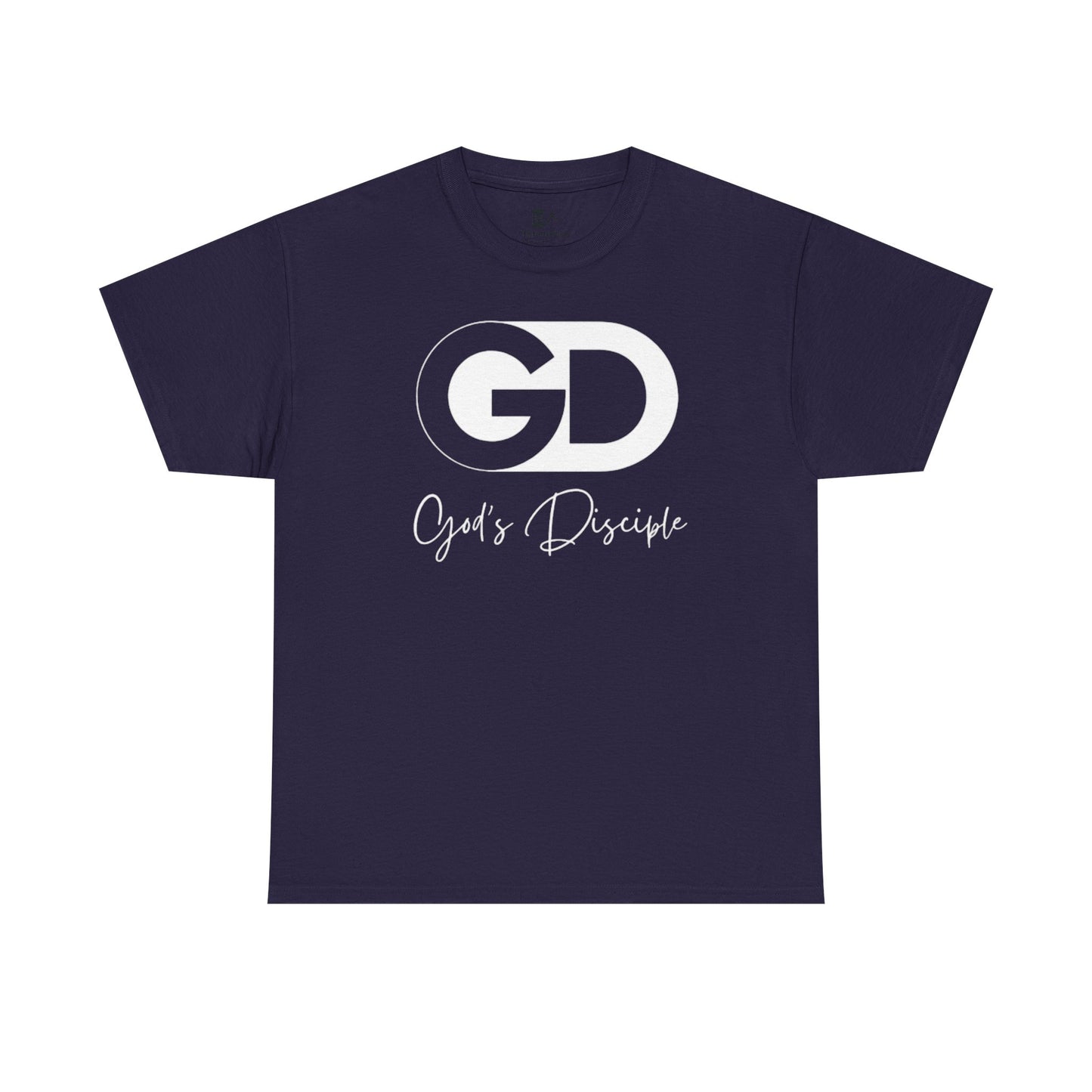 God's Disciple White Text Tee