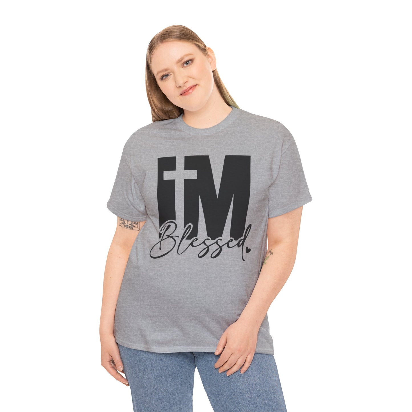 I'm Blessed Tee Black