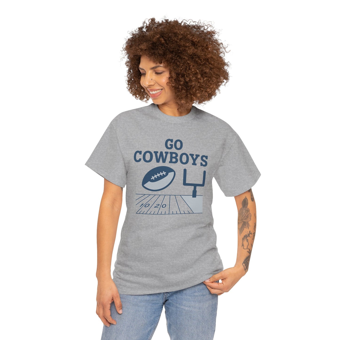 Go Dallas Cowboy Fan Tee