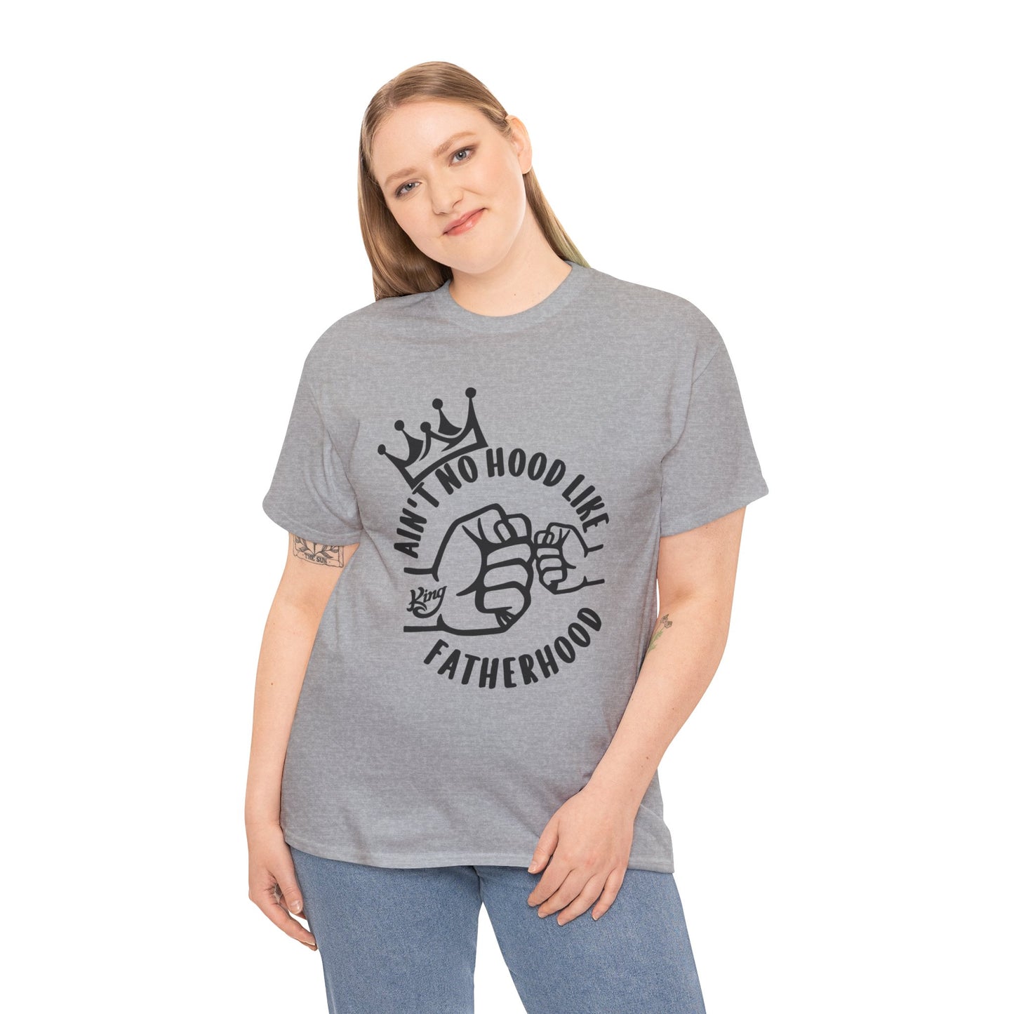Fatherhood Father's Day Tee Black