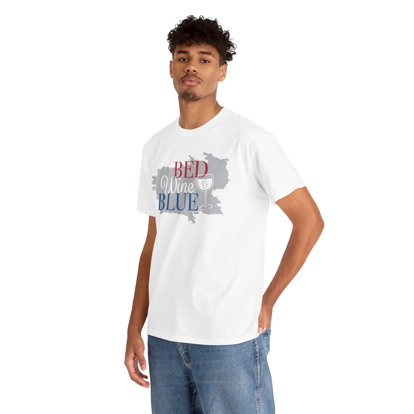 Red Wine and Blue Cool Vibes T-Shirt