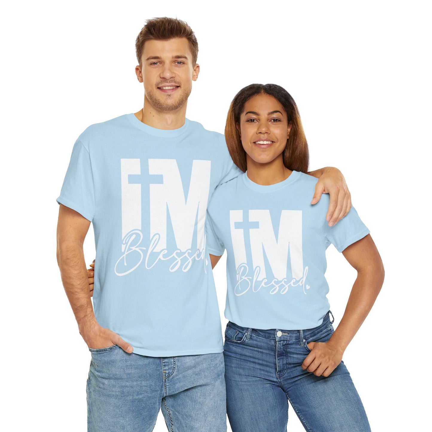 I'm Blessed Tee White