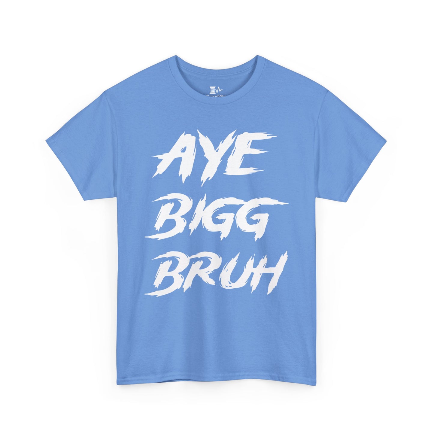 Aye Bigg Bruh Tee White