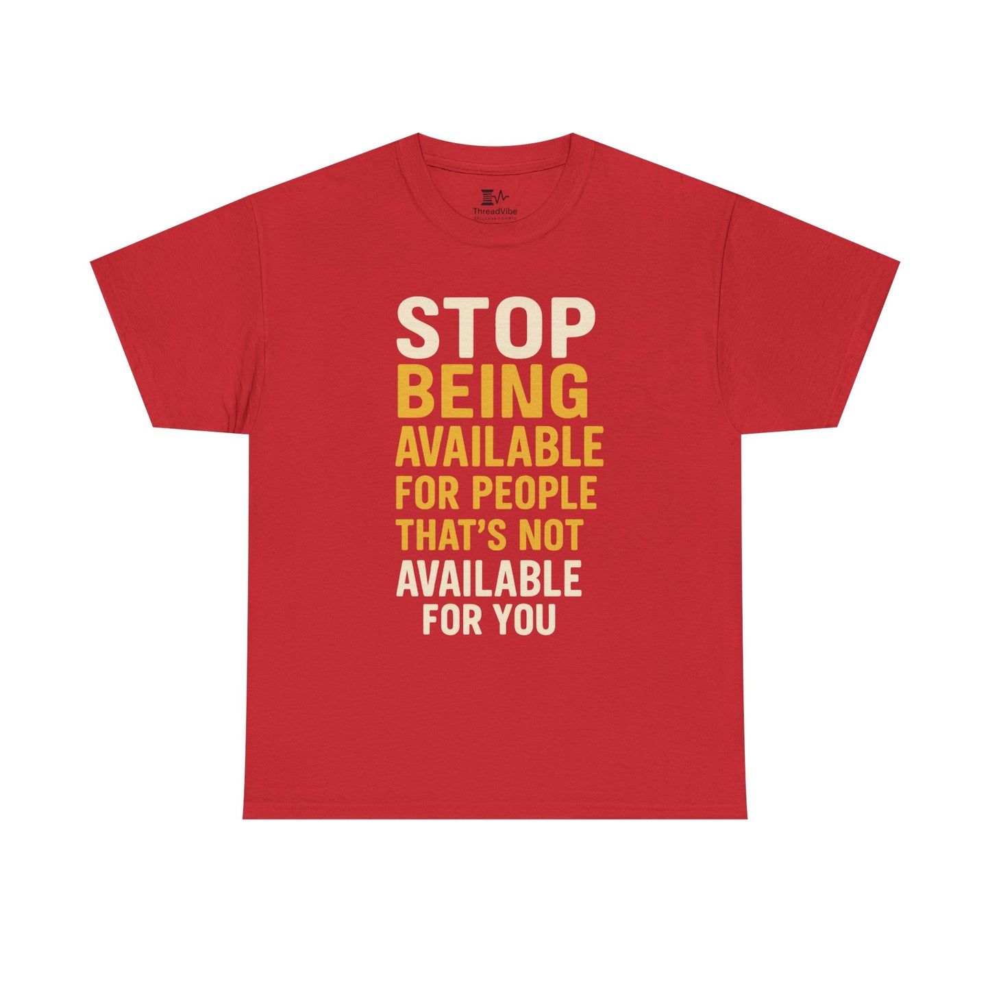 Stop Being Available Design