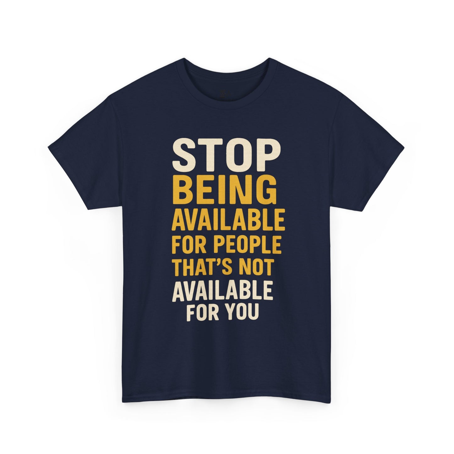 Stop Being Available Design