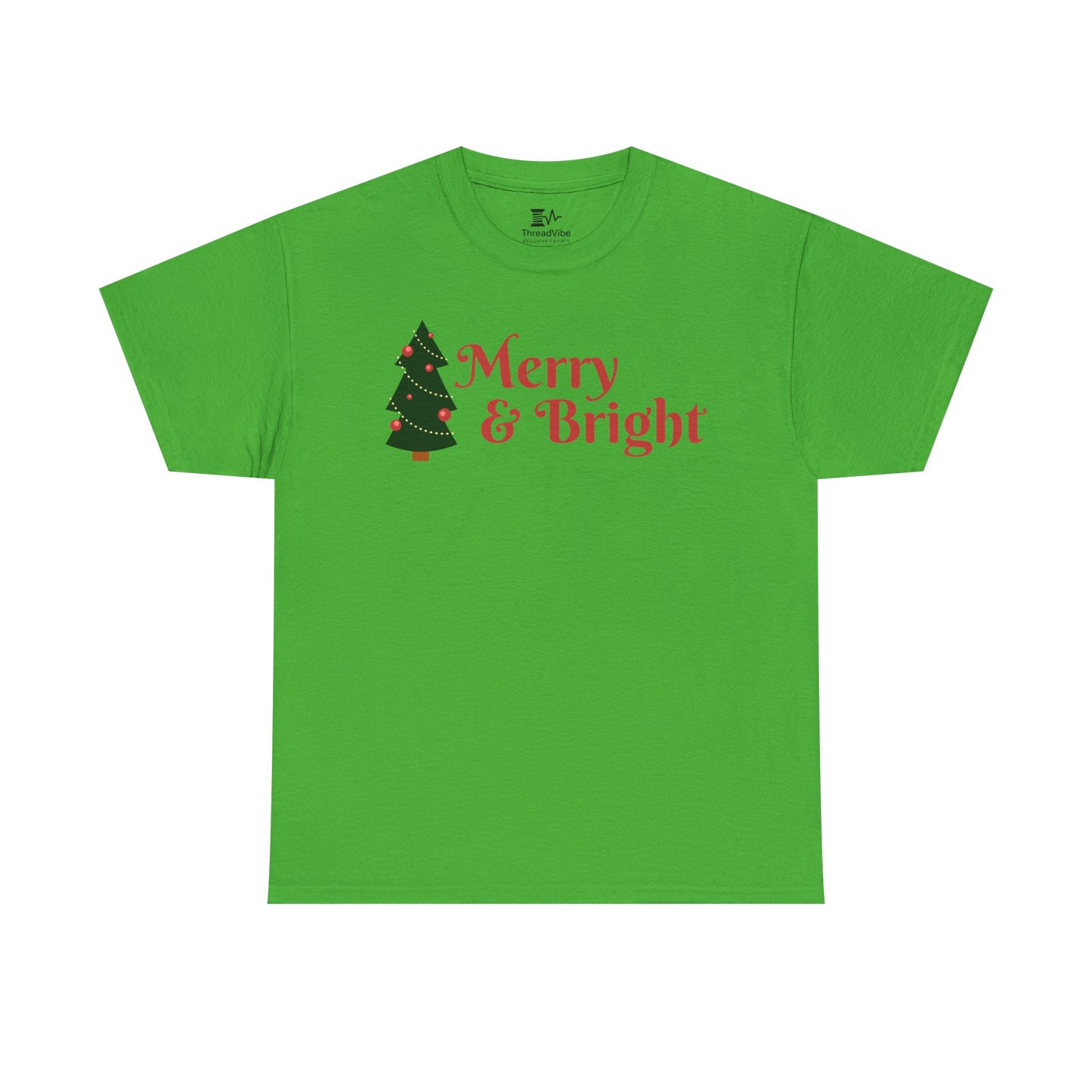 Christmas Unisex Tee - Merry and Bright Holiday Shirt