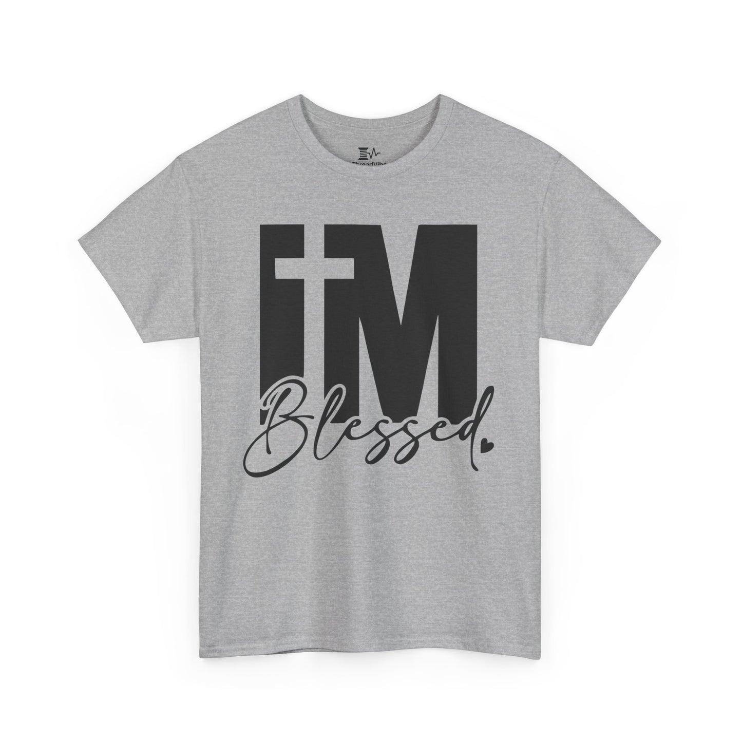 I'm Blessed Tee Black