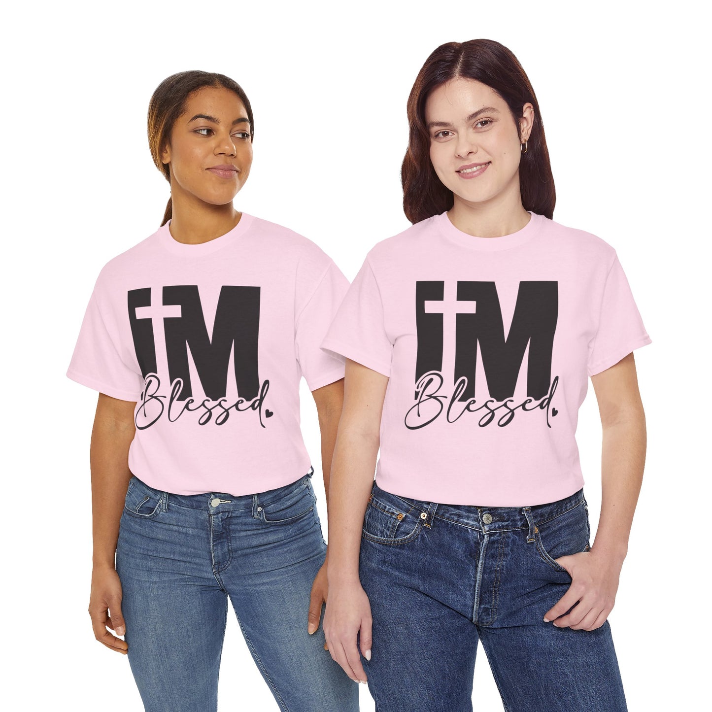 I'm Blessed Tee Black