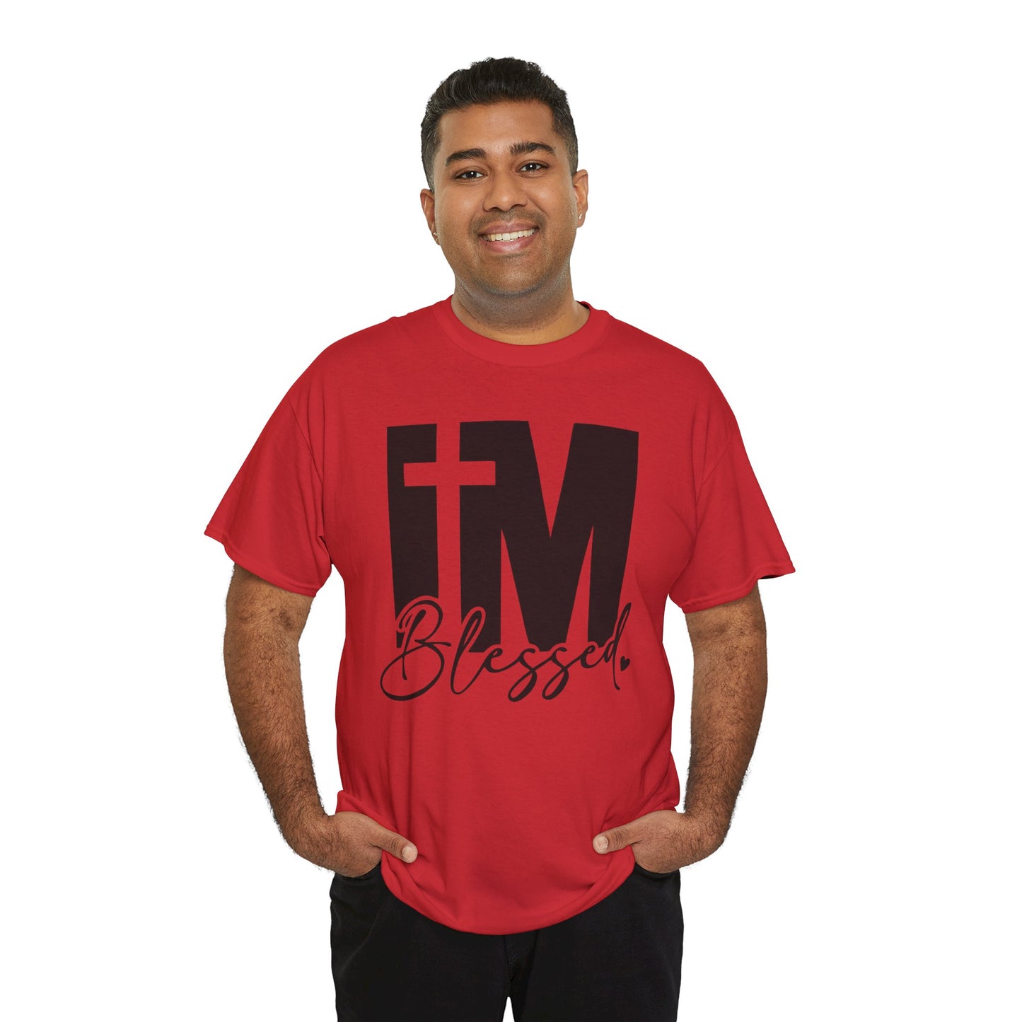 I'm Blessed Tee Black