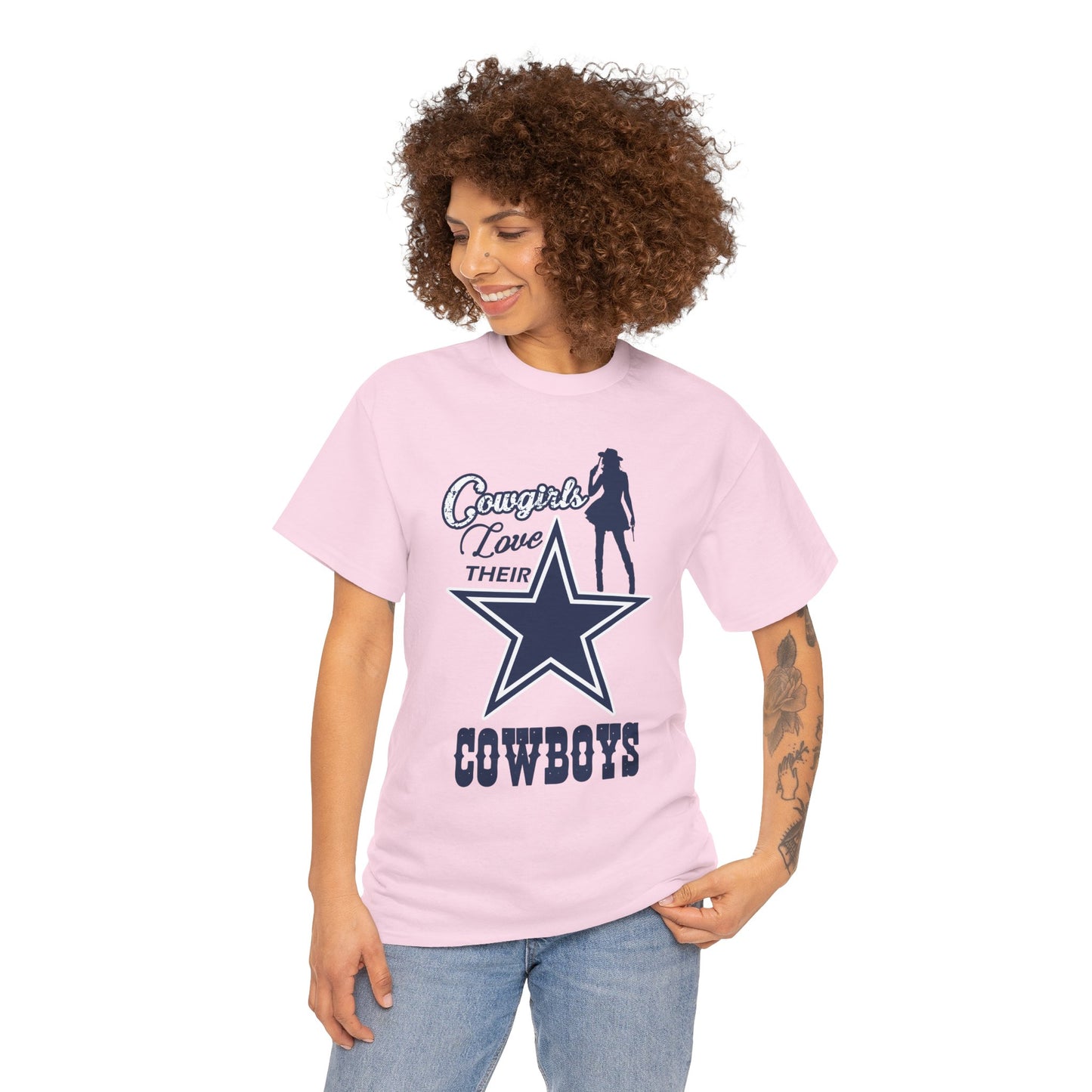 Dallas Cowboy Women's Fan Tee 1