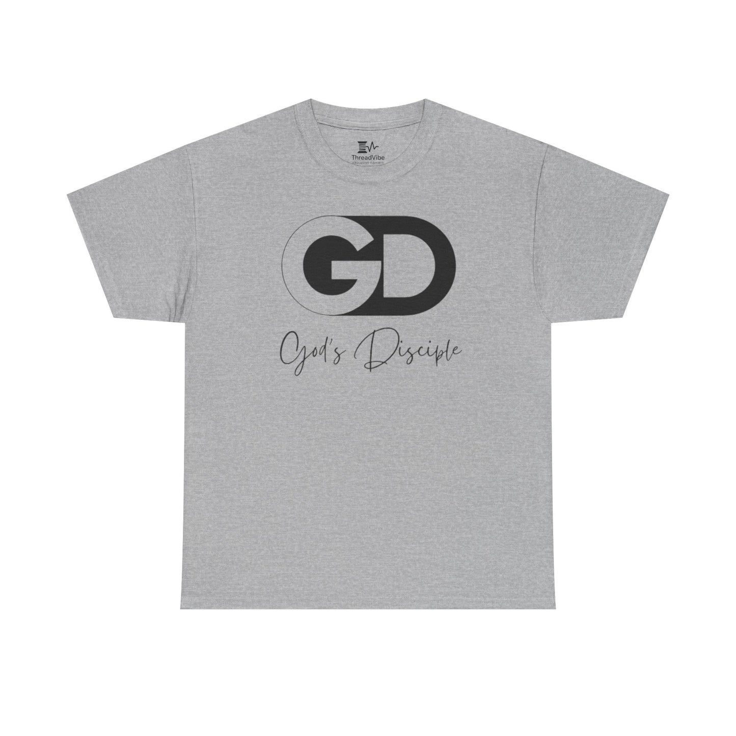God's Disciple Black Text Tee