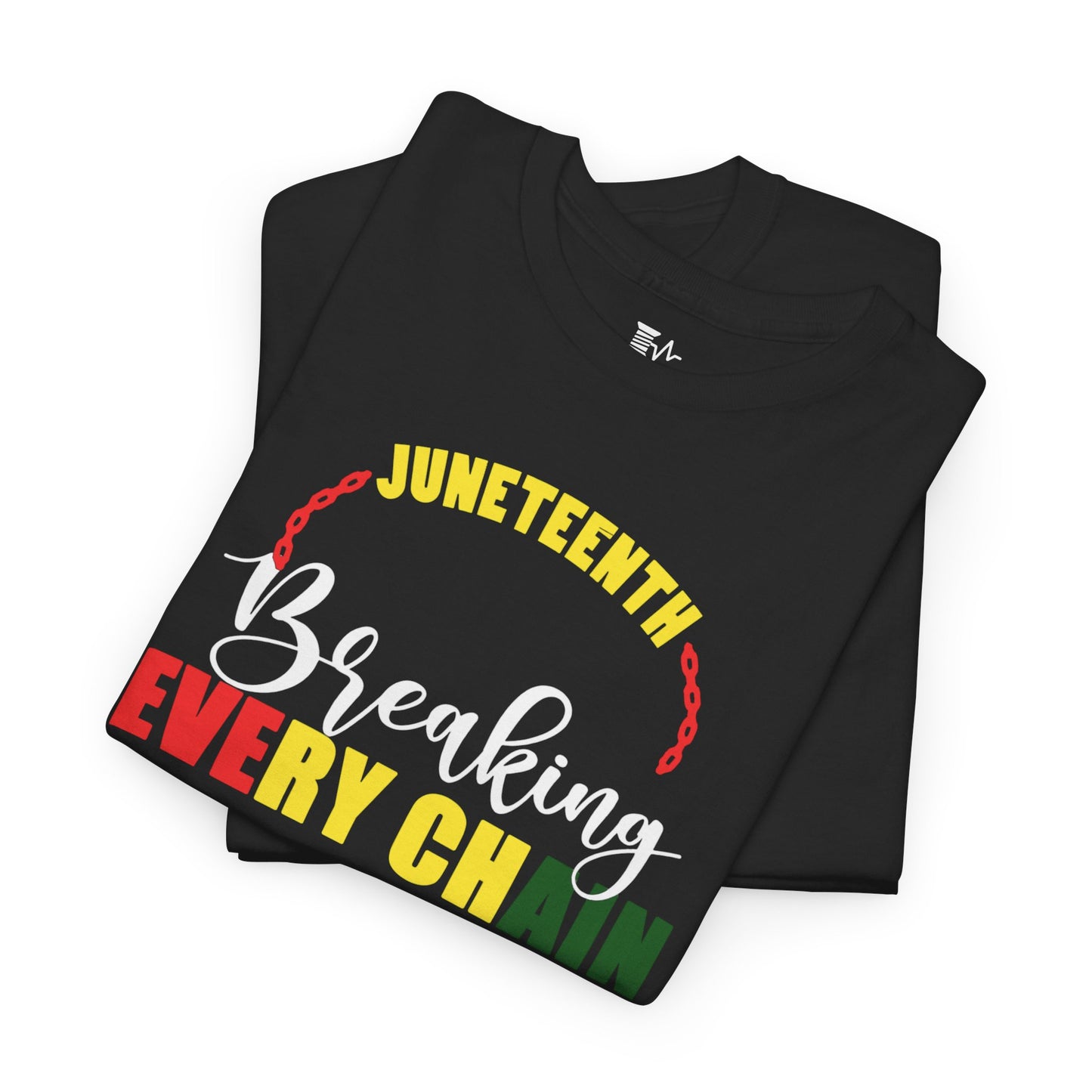 Juneteenth Holiday with Heart Tee Design 2