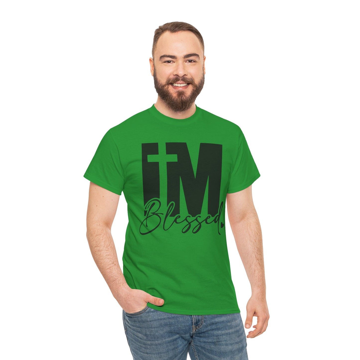 I'm Blessed Tee Black