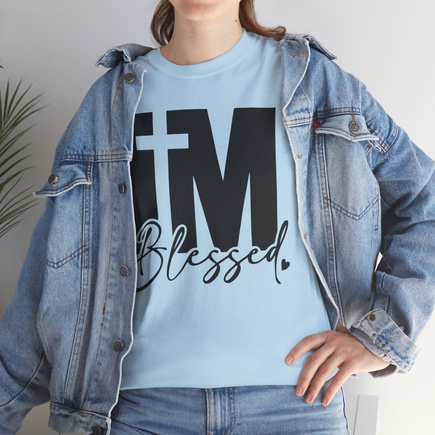 I'm Blessed Tee Black
