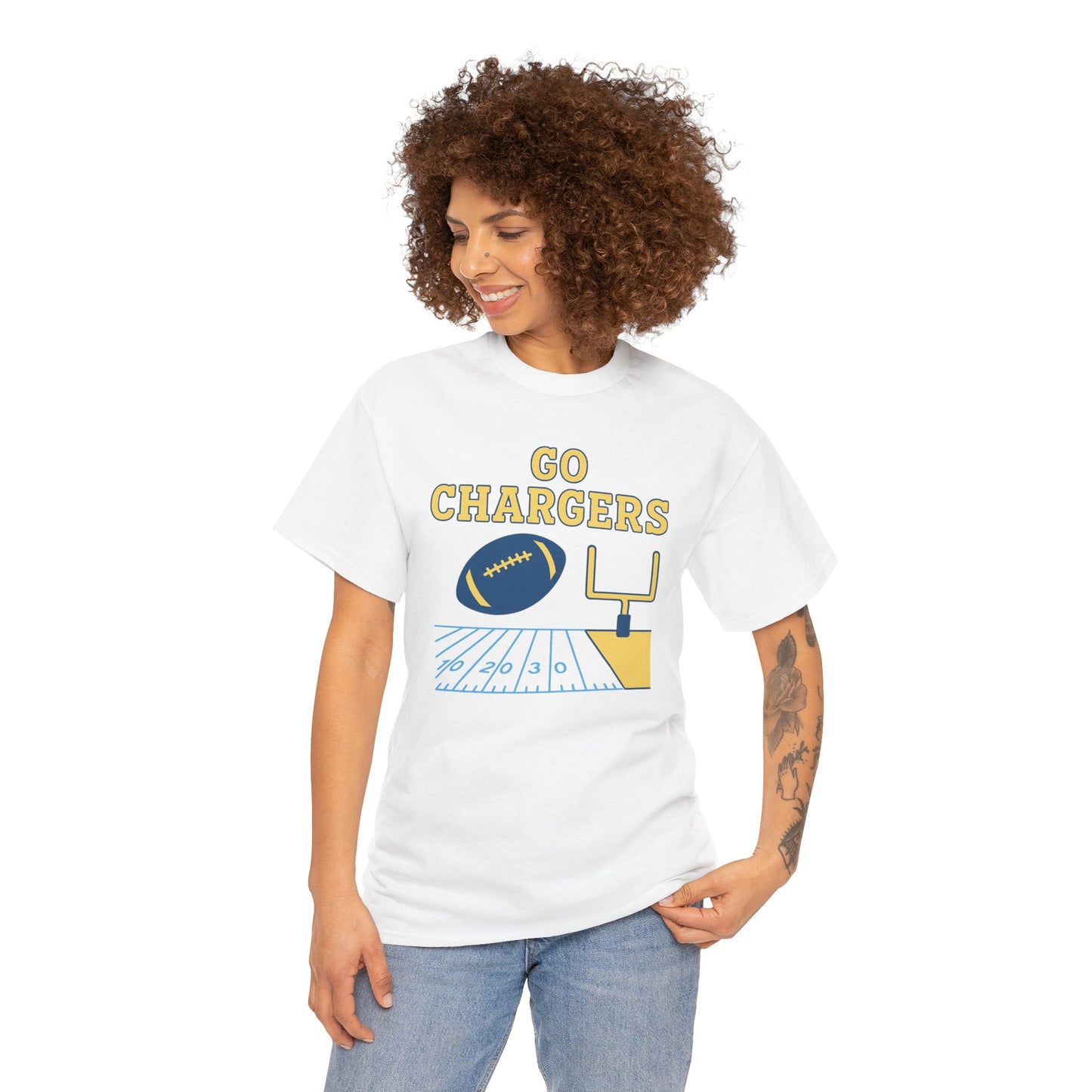 Go Chargers Fan Tee