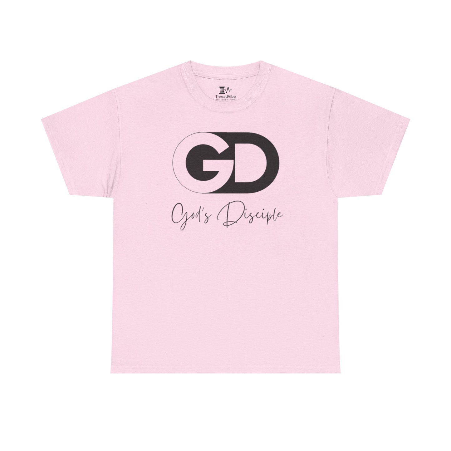 God's Disciple Black Text Tee