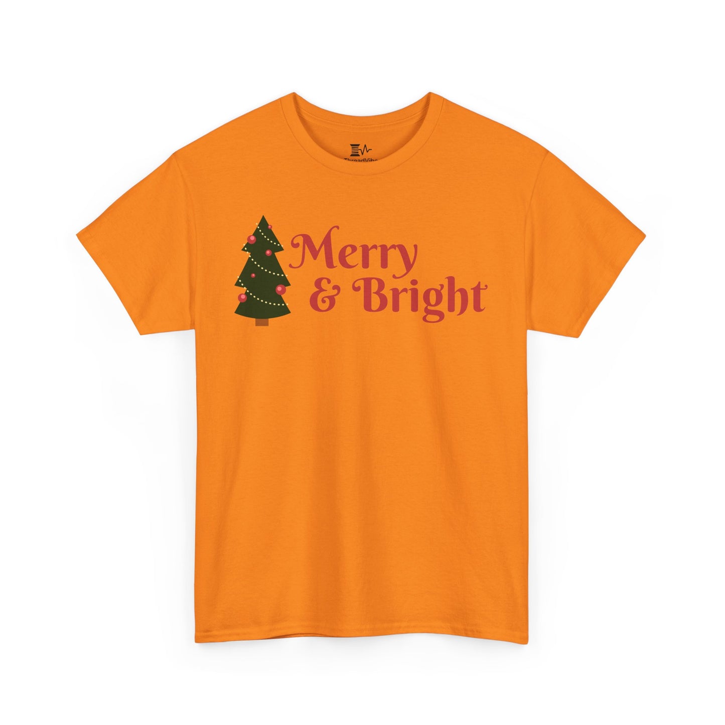 Christmas Unisex Tee - Merry and Bright Holiday Shirt